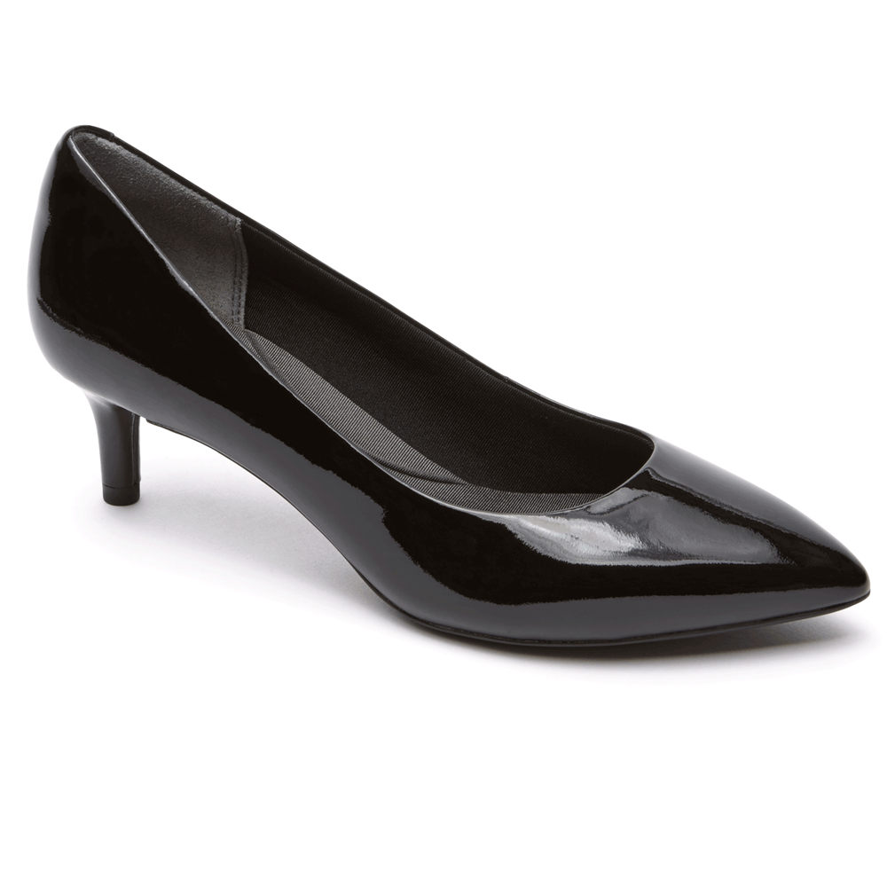 Rockport Womens Pumps Black - Total Motion Kalila - UK 695-HPGXEV